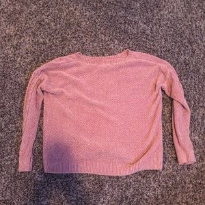 Cute, pink sweater!